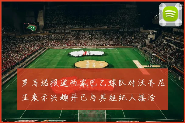 罗马诺报道两家巴乙球队对沃齐尼亚表示兴趣并已与其经纪人接洽